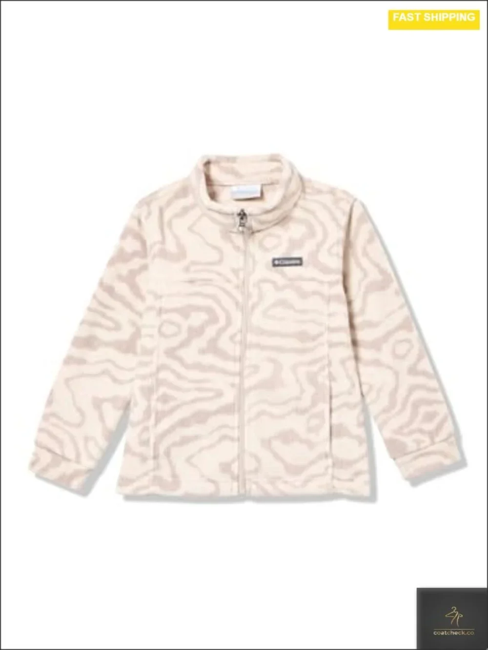 Boys Fleece Jacket 100% Polyester Warm Mid-Layer with Pockets
